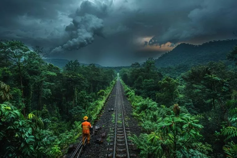 Alerte orages : la SNCF se prépare aux risques de chutes d'arbres sur les voies ferrées